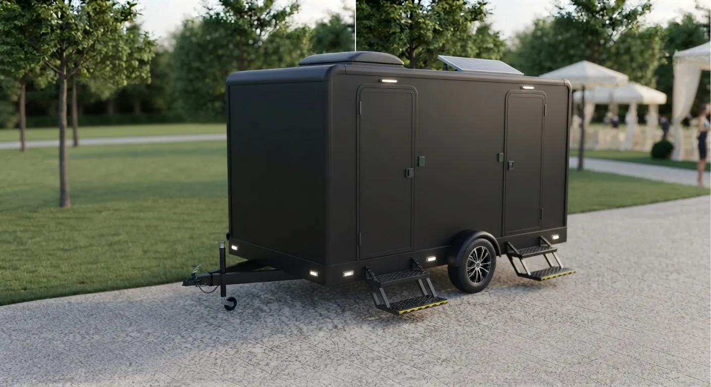 2 Stall Restroom Trailer in Newport News, VA