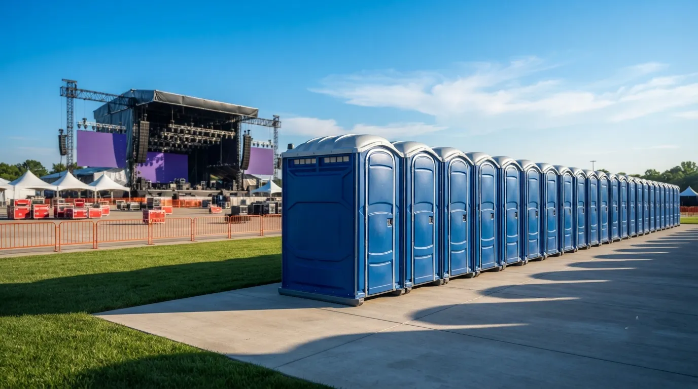 Concert Restroom Rental in Newport News, VA