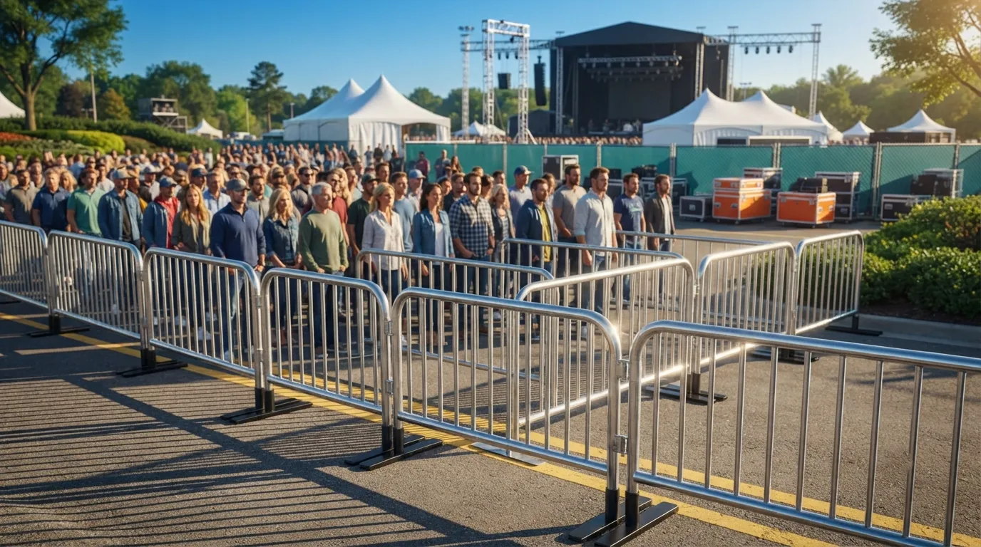 Crowd Control Barrier Rental in Newport News, VA