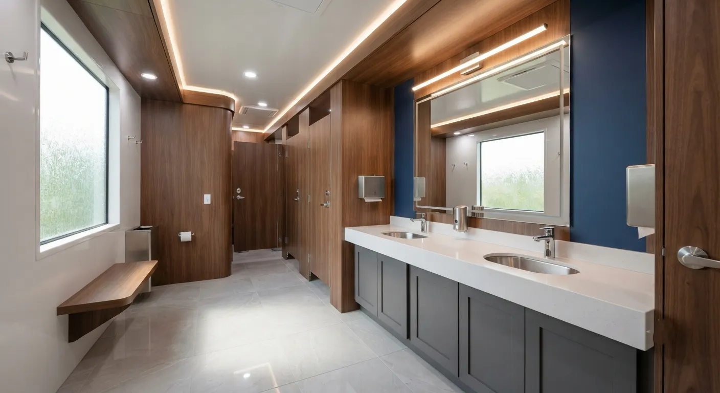 Luxury Restroom Trailer in Newport News, VA